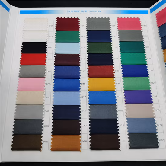 Listo Stock 55% Poliéster 45% Viscosa Dos tonos Color Sarga Jacquard Herringbone Forro Tela catiónica para uniforme y traje de marca